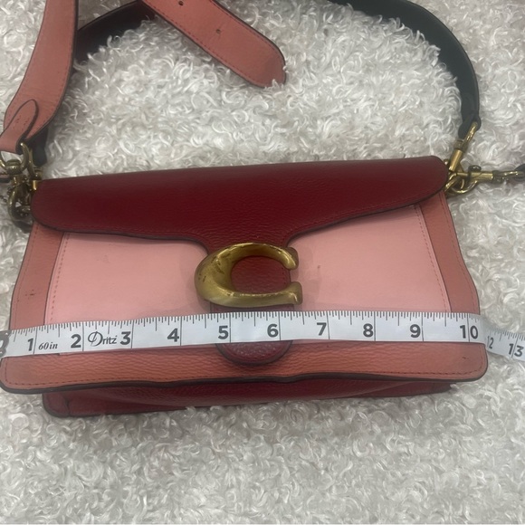 Coach Pink Tabby Shoulder Bag Colorblock Crossbody - Picture 12 of 14